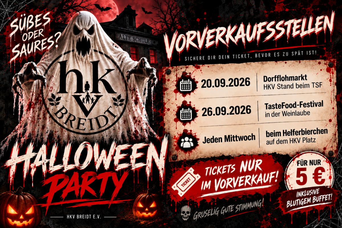 Halloween Party HKV 2026